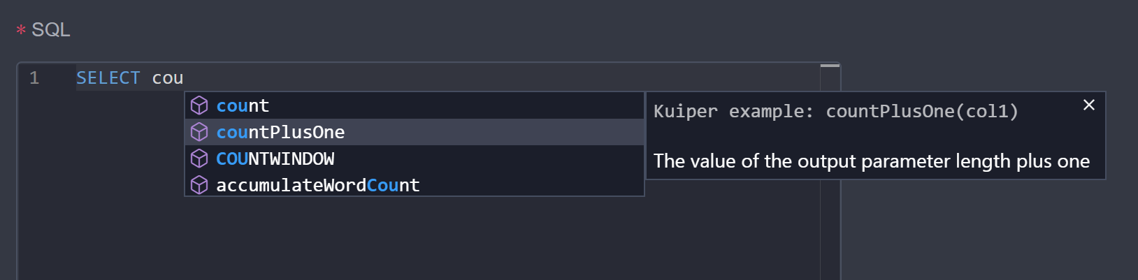 Function Prompts