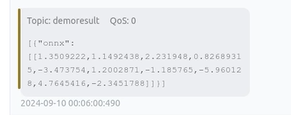 Verify inference output